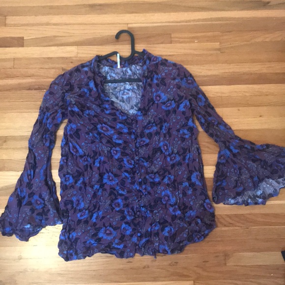 🔥3 for $30 🔥Free People purple top - Picture 1 of 4